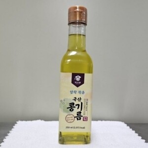 압착착유 국산콩기름